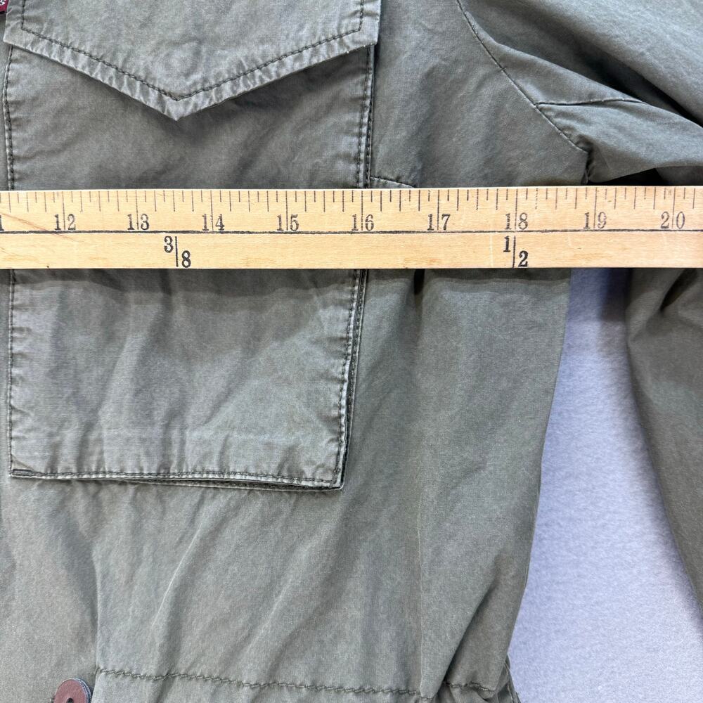 Levi Strauss & Co Jacket Women's M Olive Green Lightweight Stand Collar Military - Picture 12 of 12